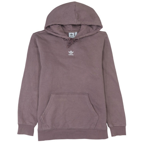 Womens UK Size 12 adidas Brown Pullover Hoodie
