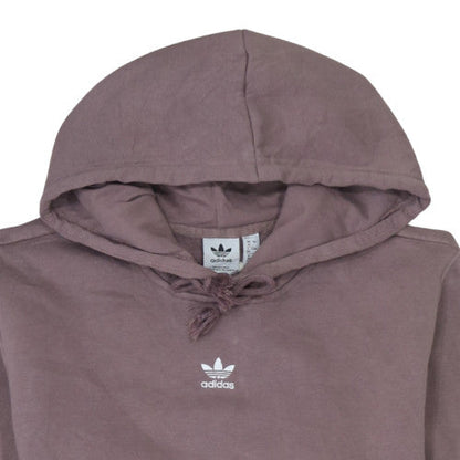 Womens UK Size 12 adidas Brown Pullover Hoodie
