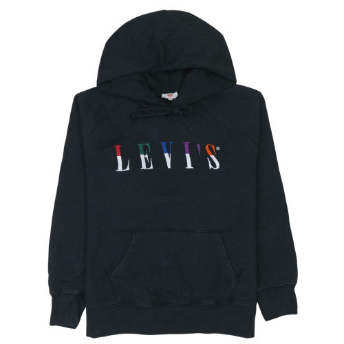 Womens UK Size L Levi's Black Pullover Hoodie