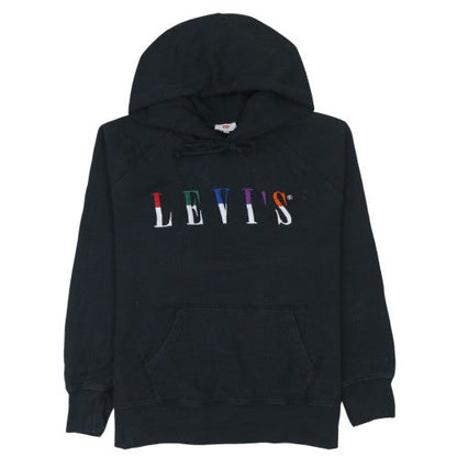 Womens UK Size L Levi's Black Pullover Hoodie