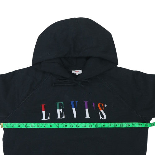 Womens UK Size L Levi's Black Pullover Hoodie