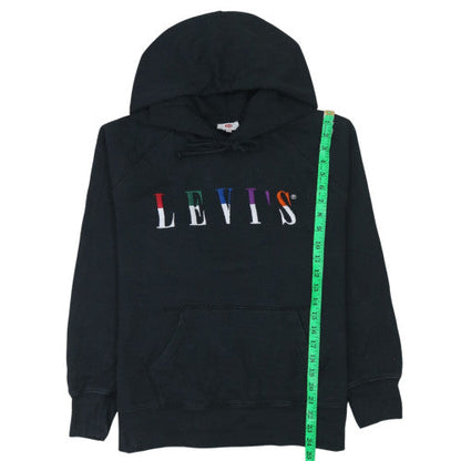 Womens UK Size L Levi's Black Pullover Hoodie
