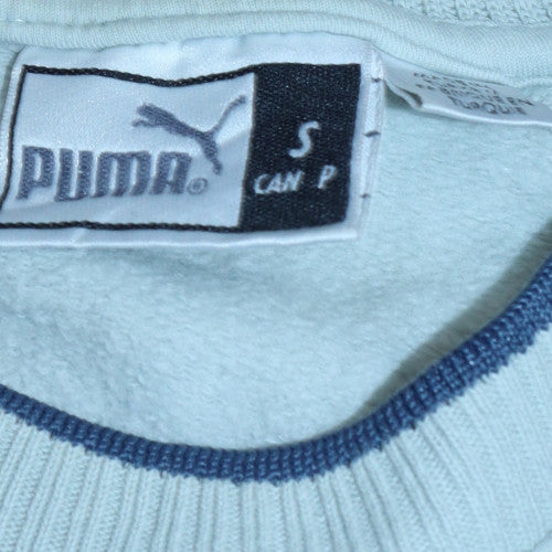 Mens UK Size S PUMA Blue Pullover Sweatshirt