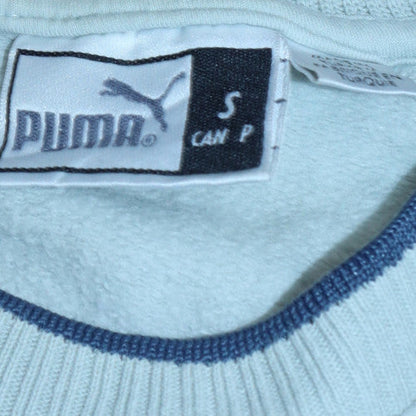 Mens UK Size S PUMA Blue Pullover Sweatshirt