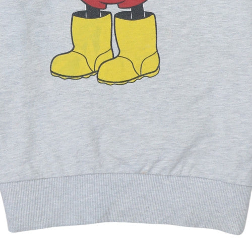 Mens UK Size M Disney Grey Pullover Sweatshirt