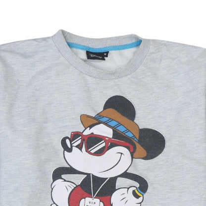 Mens UK Size M Disney Grey Pullover Sweatshirt