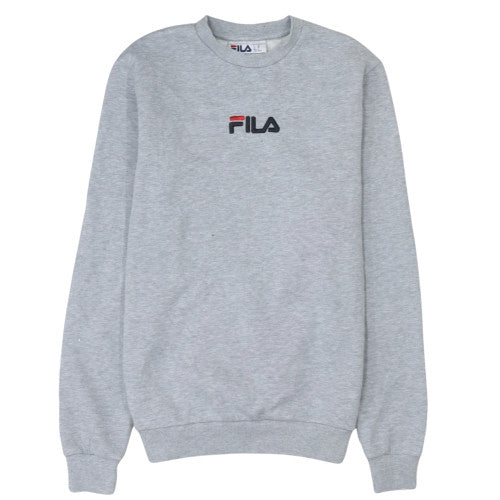 Mens UK Size XS FILA Grey Pullover Sweatshirt