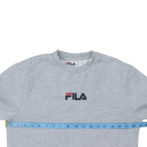 Mens UK Size XS FILA Grey Pullover Sweatshirt