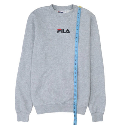 Mens UK Size XS FILA Grey Pullover Sweatshirt