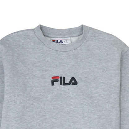 Mens UK Size XS FILA Grey Pullover Sweatshirt