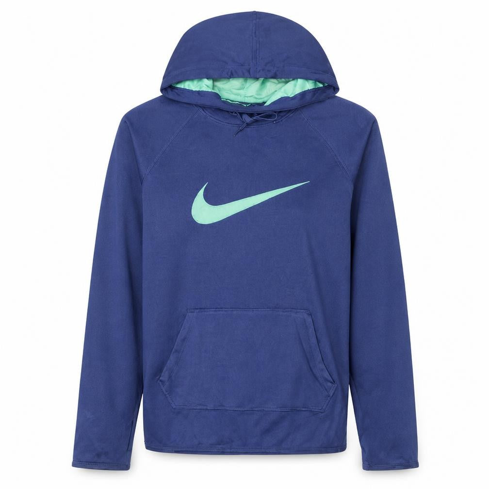 Womens UK Size S Nike Blue Pullover Hoodie