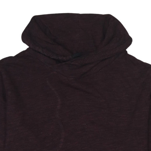 Mens UK Size M Ralph Lauren Brown Pullover Hoodie