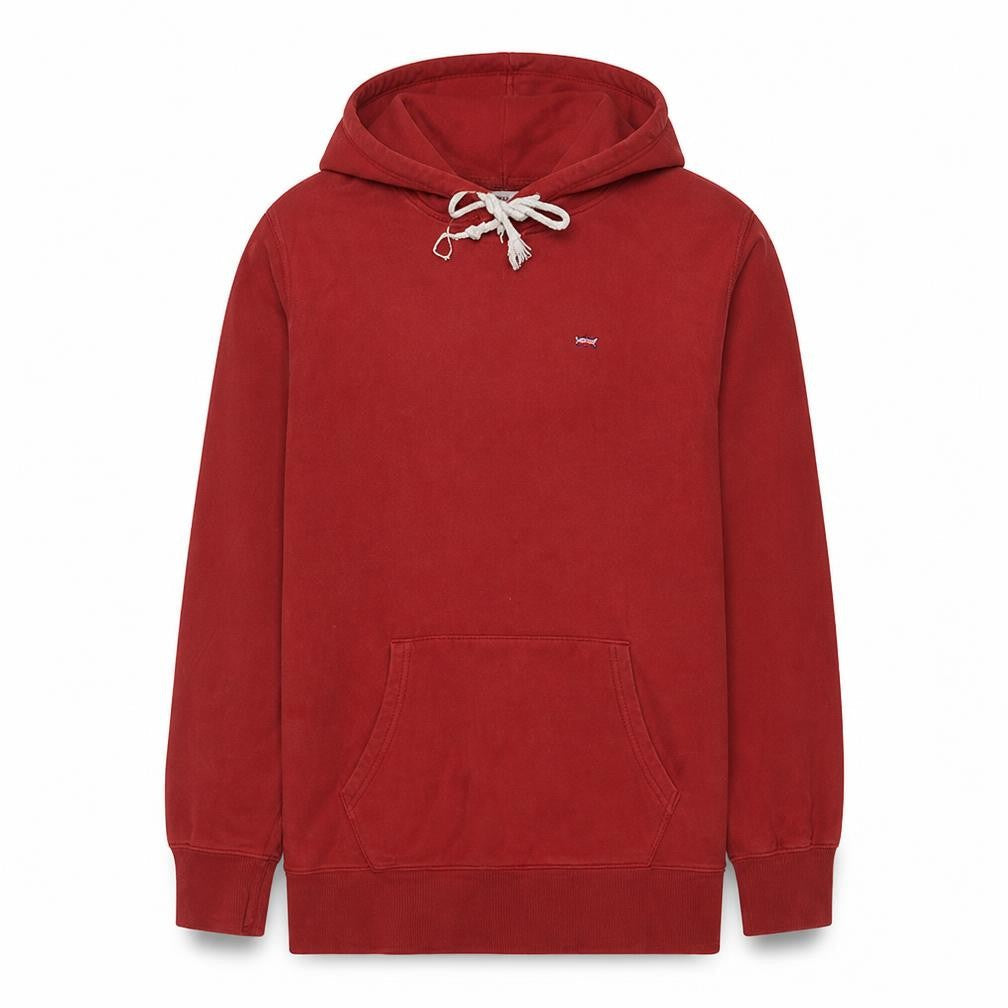 Mens UK Size L Levi's Red Pullover Hoodie