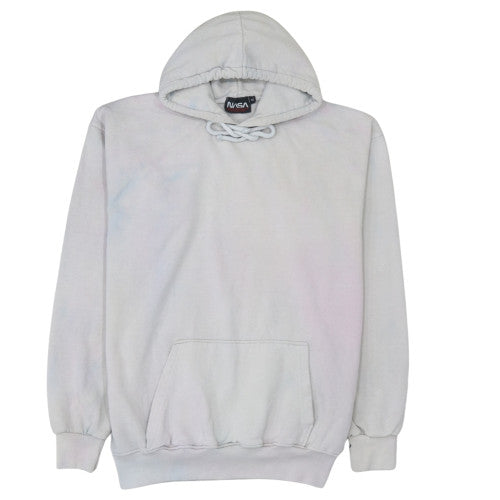 Mens UK Size S boohooMAN White Pullover Hoodie