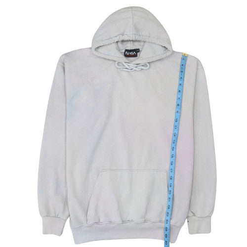 Mens UK Size S boohooMAN White Pullover Hoodie