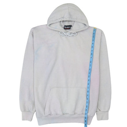 Mens UK Size S boohooMAN White Pullover Hoodie