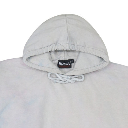 Mens UK Size S boohooMAN White Pullover Hoodie