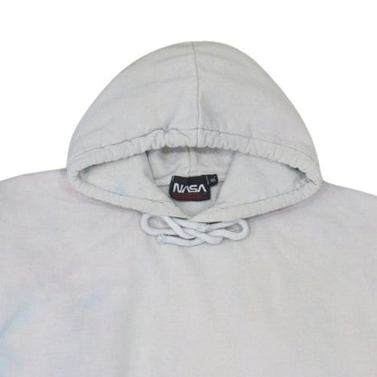 Mens UK Size S boohooMAN White Pullover Hoodie