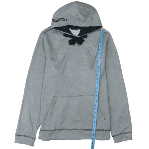 Mens UK Size L Under armour Grey Pullover Hoodie
