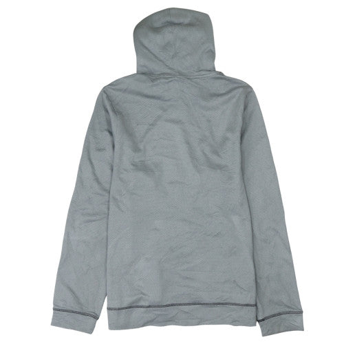 Mens UK Size L Under armour Grey Pullover Hoodie