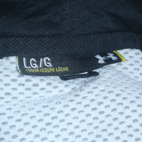 Mens UK Size L Under armour Grey Pullover Hoodie