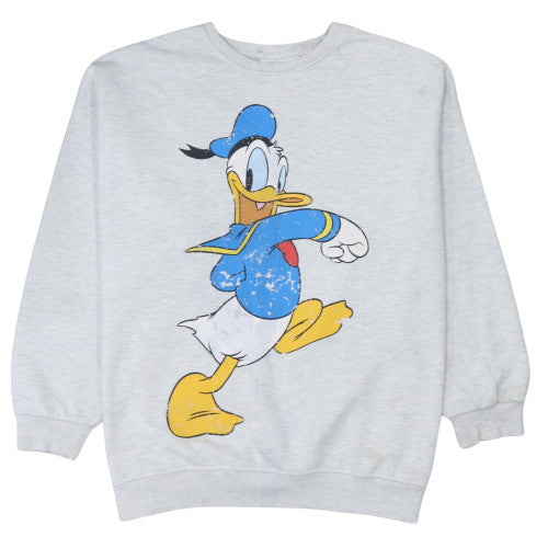 Womens UK Size M Disney Grey Pullover Sweatshirt