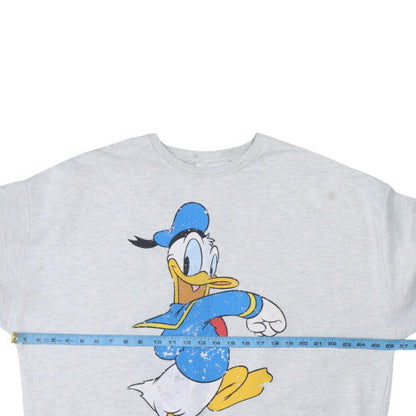 Womens UK Size M Disney Grey Pullover Sweatshirt