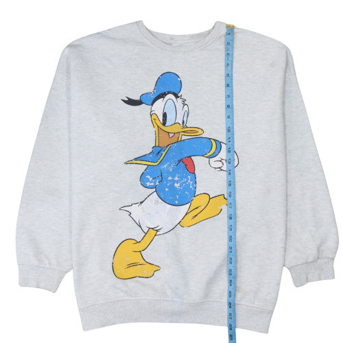 Womens UK Size M Disney Grey Pullover Sweatshirt