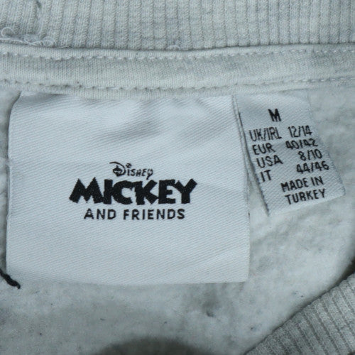 Womens UK Size M Disney Grey Pullover Sweatshirt