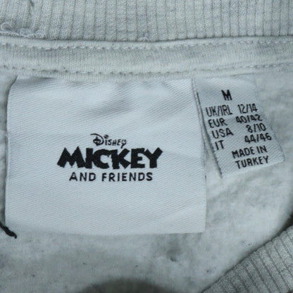 Womens UK Size M Disney Grey Pullover Sweatshirt