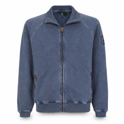 Mens UK Size M Timberland Blue Full Zip Sweatshirt