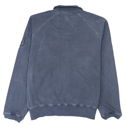 Mens UK Size M Timberland Blue Full Zip Sweatshirt