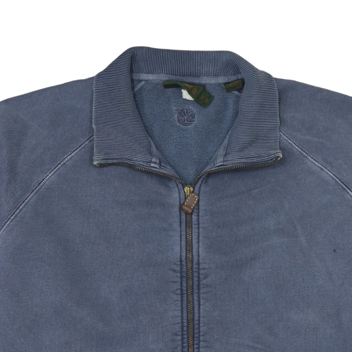 Mens UK Size M Timberland Blue Full Zip Sweatshirt