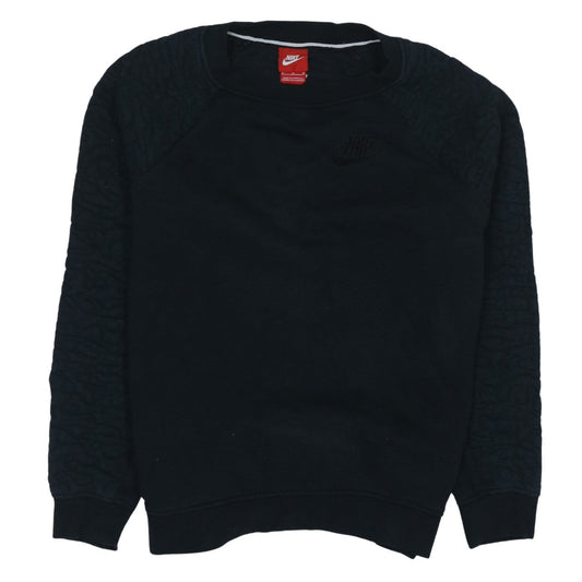 Womens UK Size S Nike Black Pullover Sweatshirt