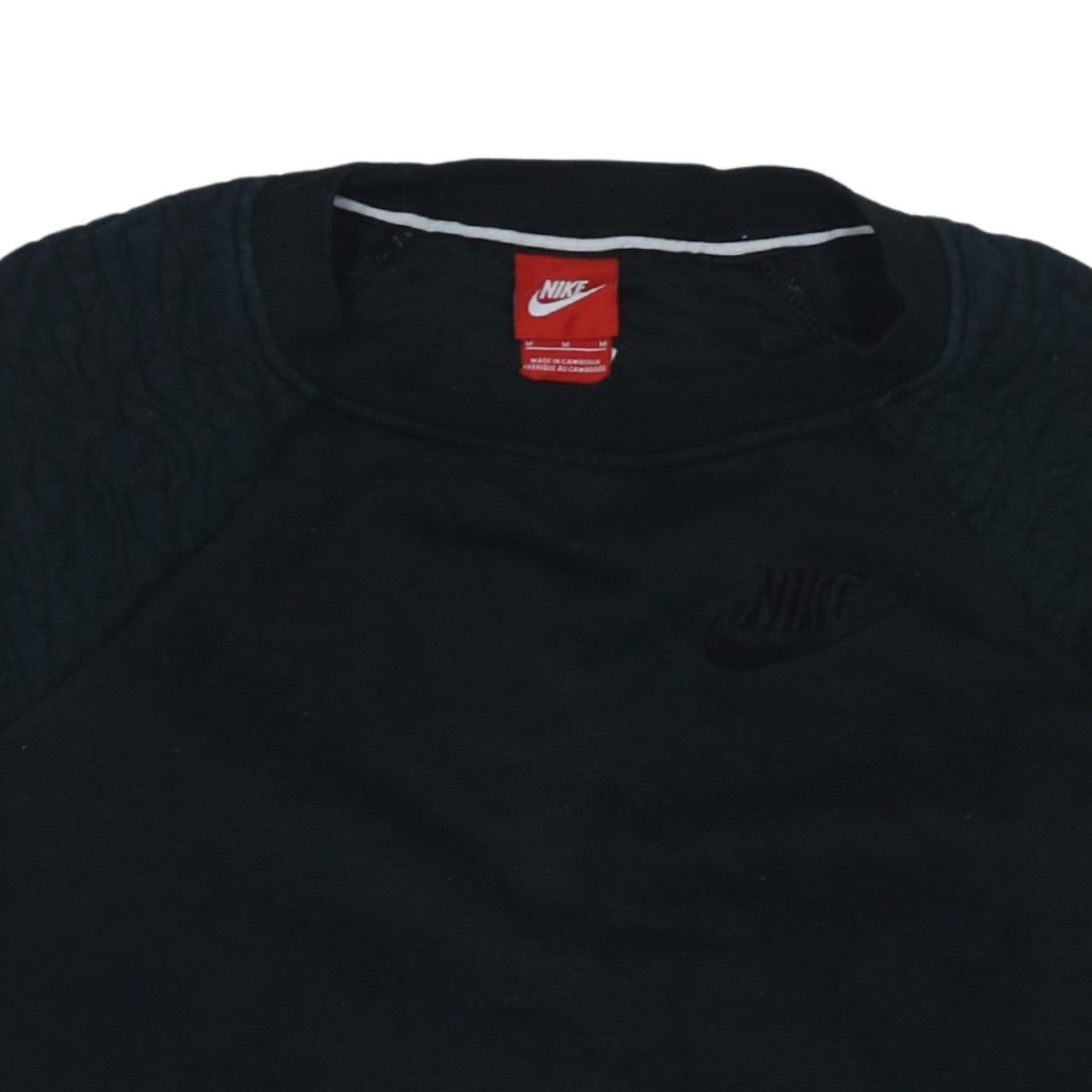 Womens UK Size S Nike Black Pullover Sweatshirt