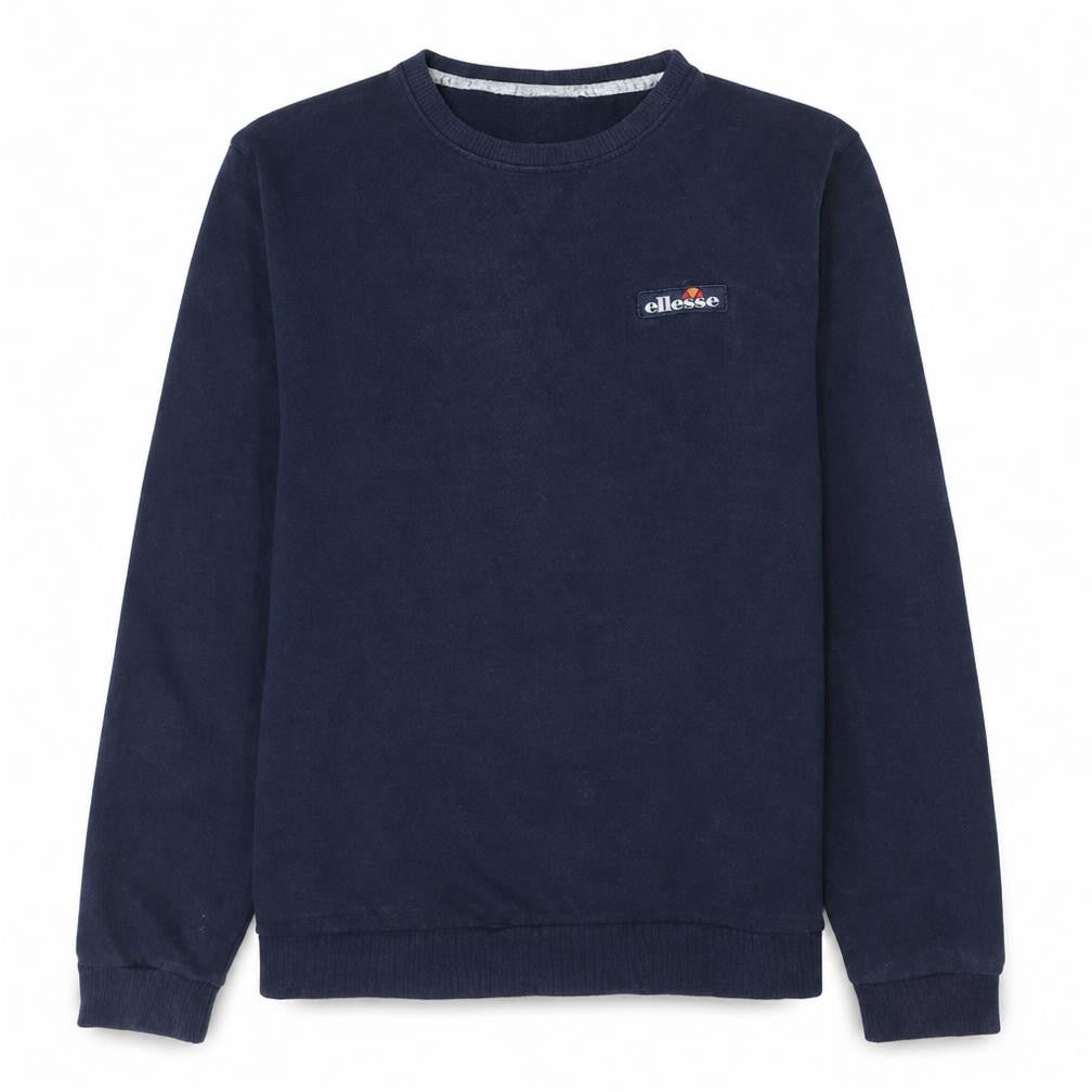 Mens UK Size L ellesse Blue Pullover Sweatshirt