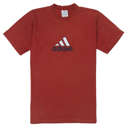 Mens UK Size M adidas Red  T-Shirt