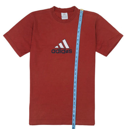 Mens UK Size M adidas Red  T-Shirt