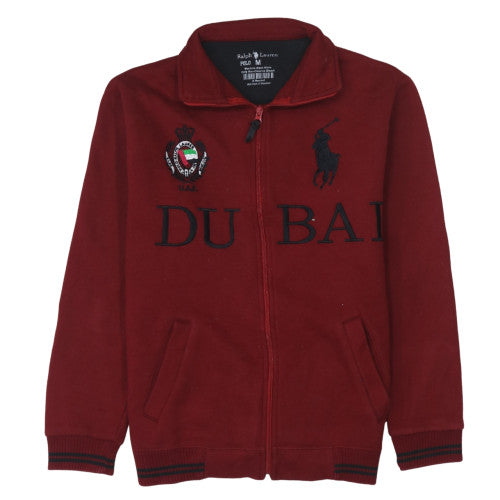 Mens UK Size M Ralph Lauren Red Casual Gym & Training Jacket