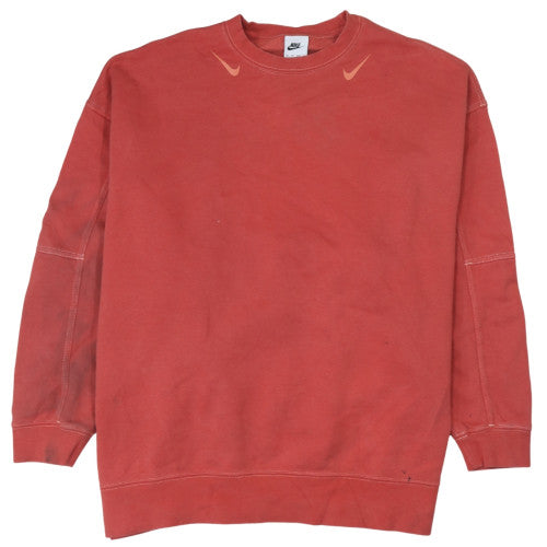 Womens UK Size XS Nike Red Pullover Sweatshirt