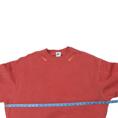 Womens UK Size XS Nike Red Pullover Sweatshirt
