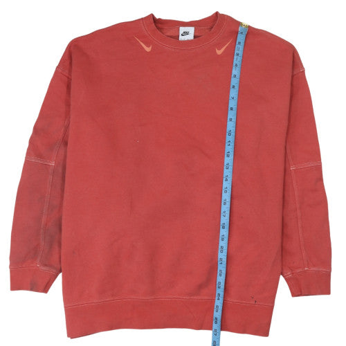 Womens UK Size XS Nike Red Pullover Sweatshirt