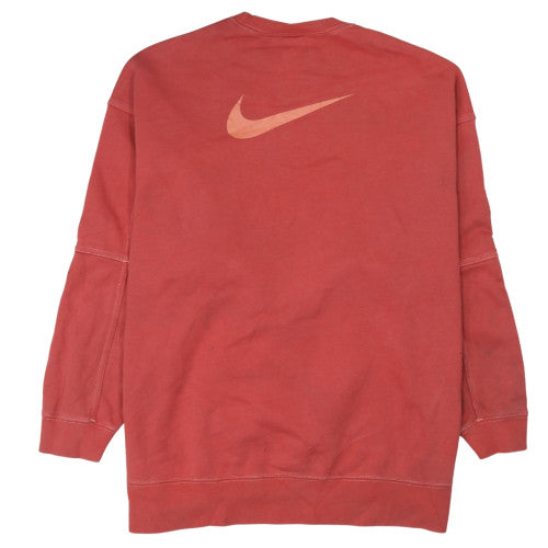 Womens UK Size XS Nike Red Pullover Sweatshirt