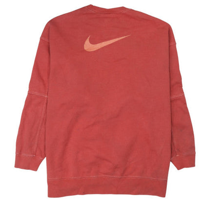 Womens UK Size XS Nike Red Pullover Sweatshirt
