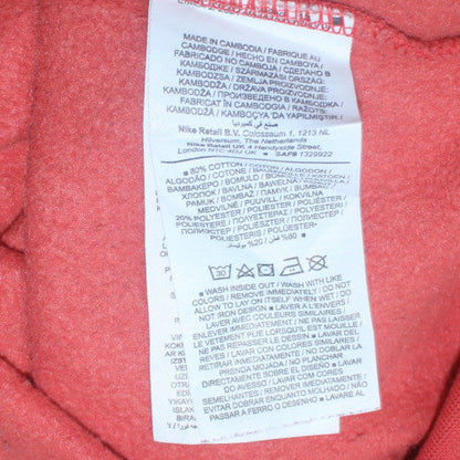 Womens UK Size XS Nike Red Pullover Sweatshirt