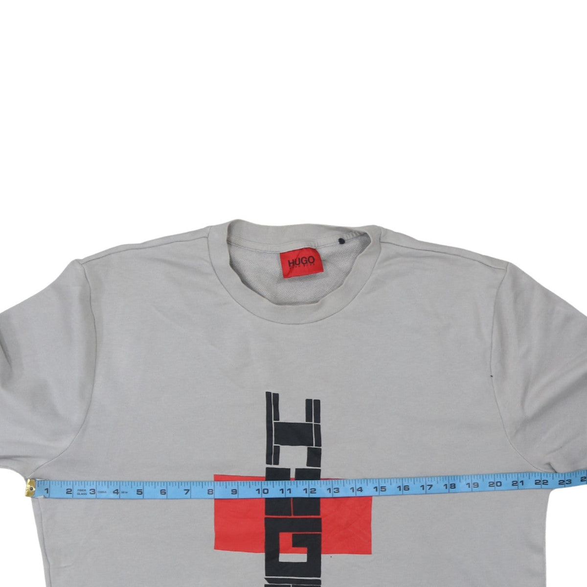 Mens UK Size M HUGO BOSS Grey Pullover Sweatshirt