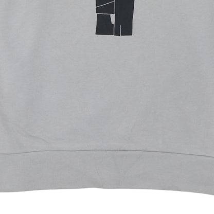Mens UK Size M HUGO BOSS Grey Pullover Sweatshirt