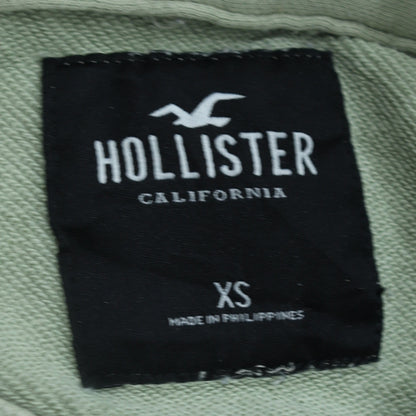 Mens UK Size XS Hollister Beige Pullover Hoodie