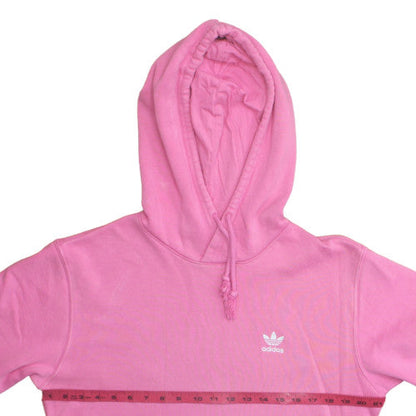 Womens UK Size M adidas Pink Pullover Hoodie