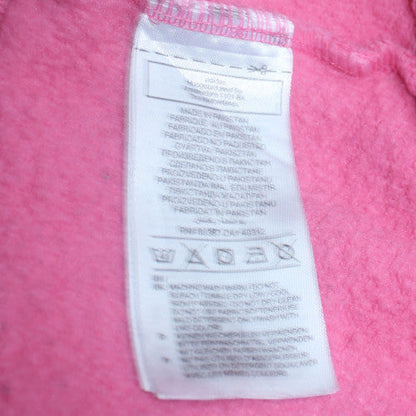 Womens UK Size M adidas Pink Pullover Hoodie